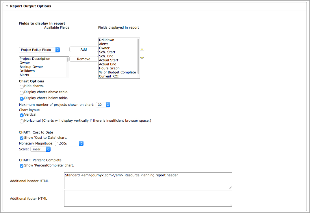 Scheduled Project Status Report