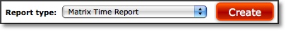 Report type selection