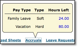Accruals